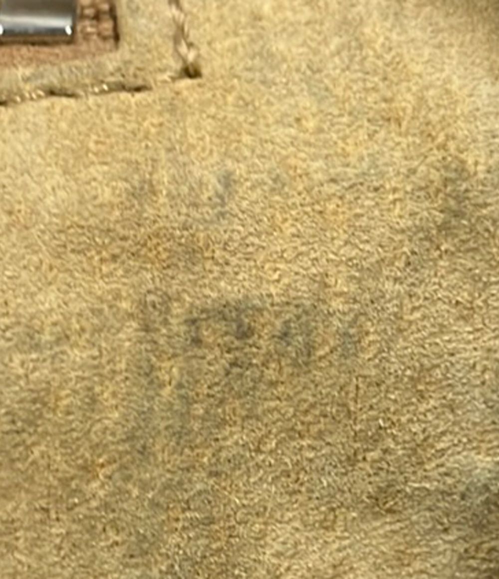 hirofu beige shoulder bag markings and labels