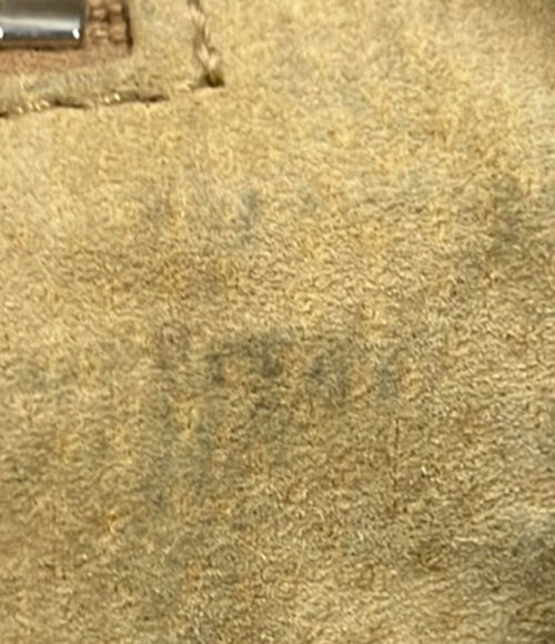 hirofu beige shoulder bag markings and labels