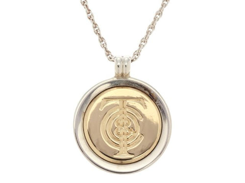 tiffany nc/sv/yg/14.4g necklace