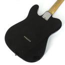 squier electric guitar rear view