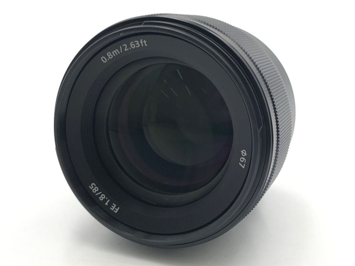 sony sel85f18 lens rear view