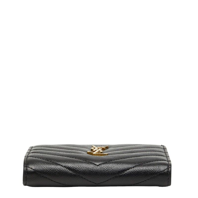 saint laurent wallet rear view