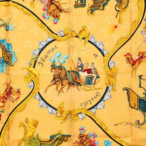 hermes scarf rear view
