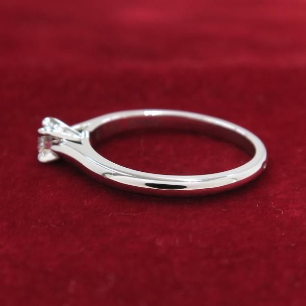 cartier d0.20ct ring rear view