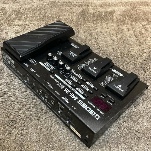 boss me-25 effects pedal front view