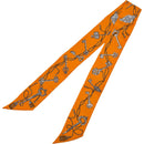 hermes scarf front view