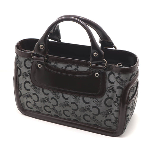 celine grey handbag front view