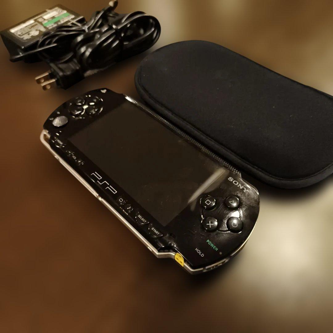 sony psp-1000 handheld console markings and labels
