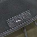 bally black / khaki shoulder bag side view