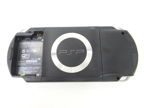 sony psp-1000 handheld console rear view