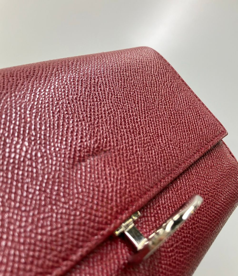 bvlgari wallet interior details