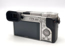 sony ilce-6400 mirrorless camera front view