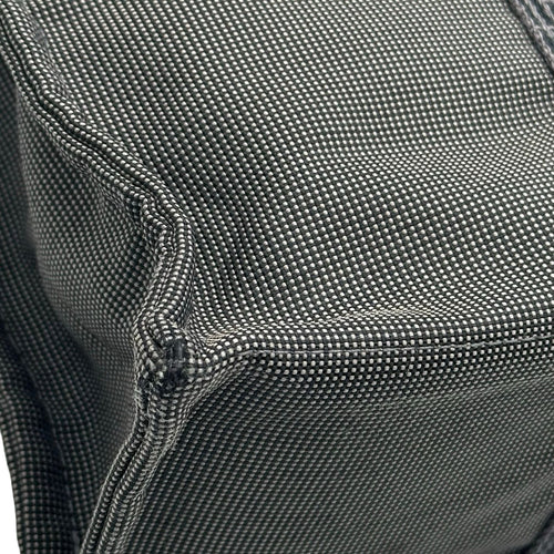 hermes grey tote bag interior details
