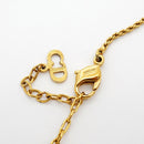 christian dior necklace side view