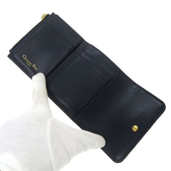 christian dior s2057 wallet rear view