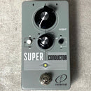 grey guitar effector front view