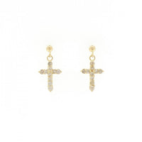 18K Yellow Gold Earrings