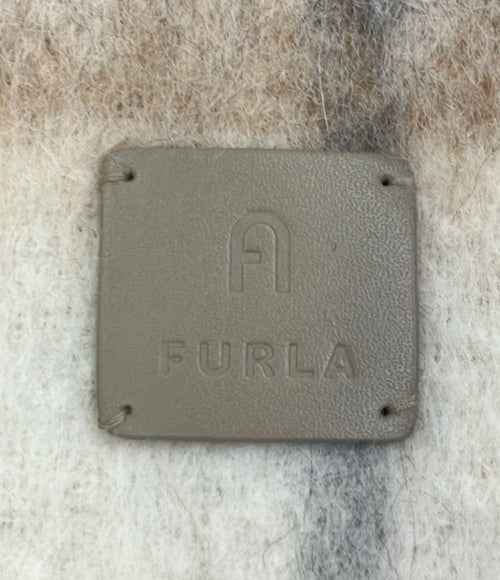 furla beige scarf rear view
