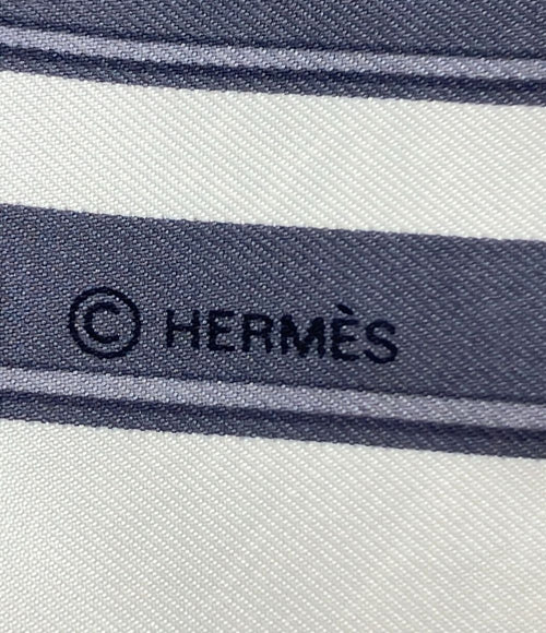 hermes pink scarf front view