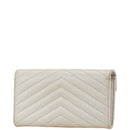saint laurent wallet front view