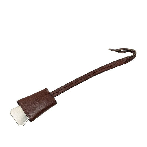 hermes keychain front view