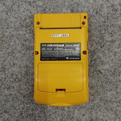 nintendo cgb-001 handheld console functional details