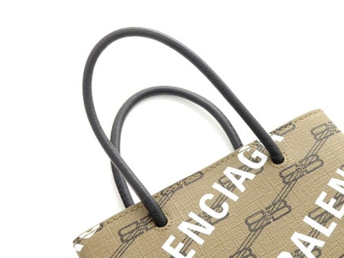 balenciaga tote bag rear view