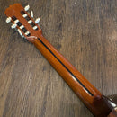 acoustic guitar interior details