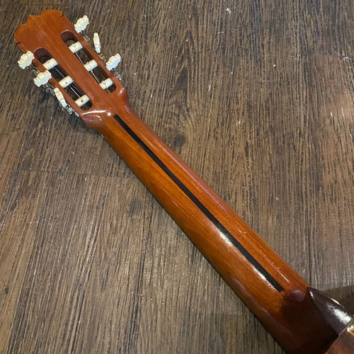 acoustic guitar interior details