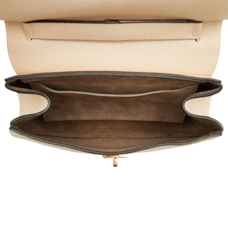 chloe beige / pink shoulder bag markings and labels