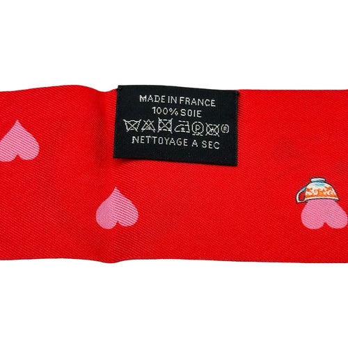 hermes scarf rear view