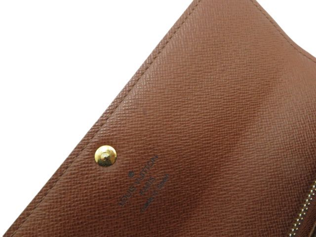 louis vuitton m61734 wallet markings and labels