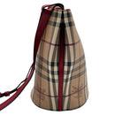 burberry beige shoulder bag side view