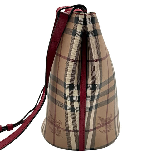 burberry beige shoulder bag side view