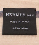 hermes beige scarf rear view