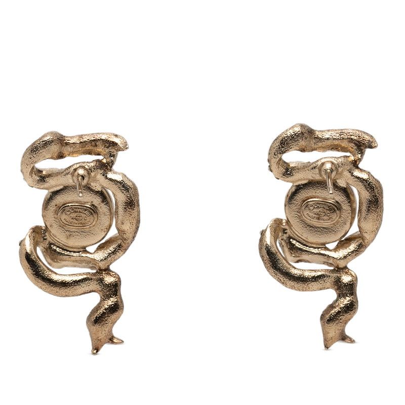 chanel earrings front view