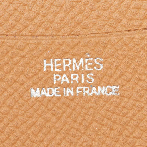 hermes notebook cover interior details