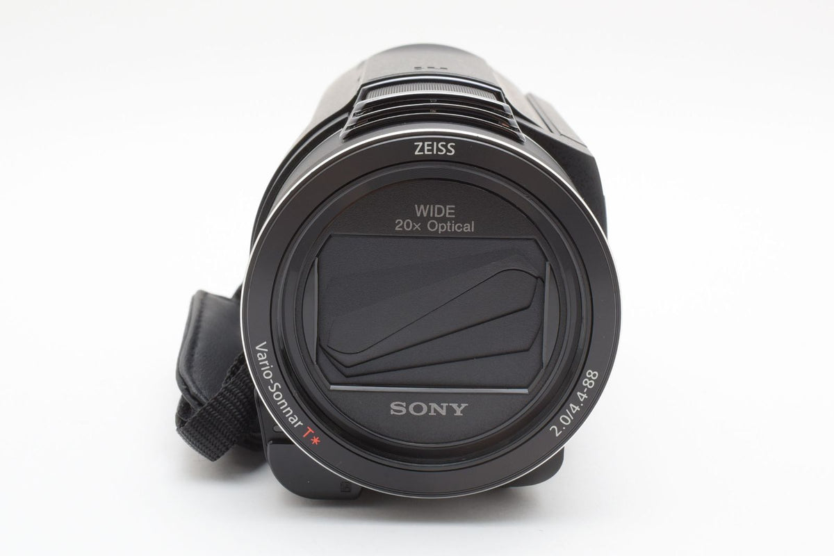 sony fdr-ax45 camera rear view