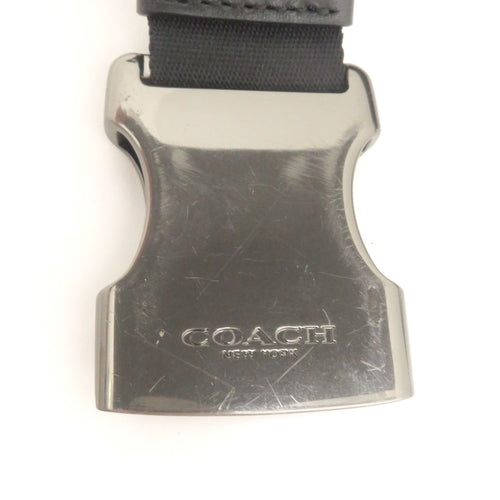 coach grey shoulder bag markings and labels
