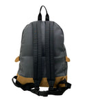 the north face grey backpack front view