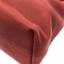 coach red tote bag rear view