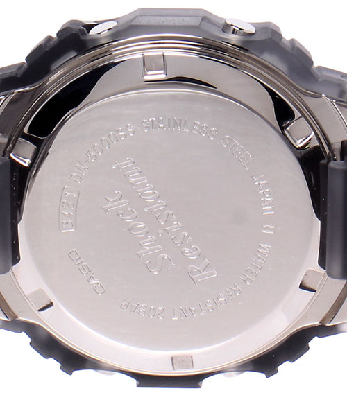 casio dw-5000ss grey watch side view