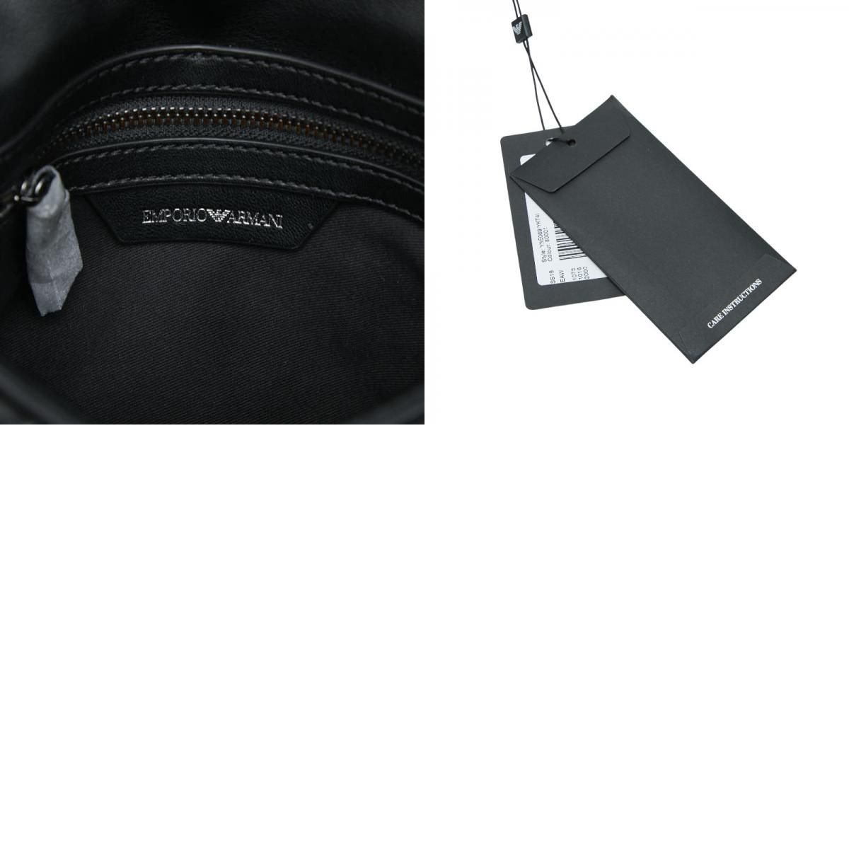 armani shoulder bag markings and labels