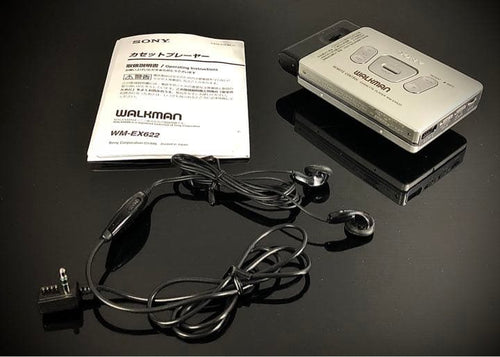 sony wm-ex622 cassette player side view