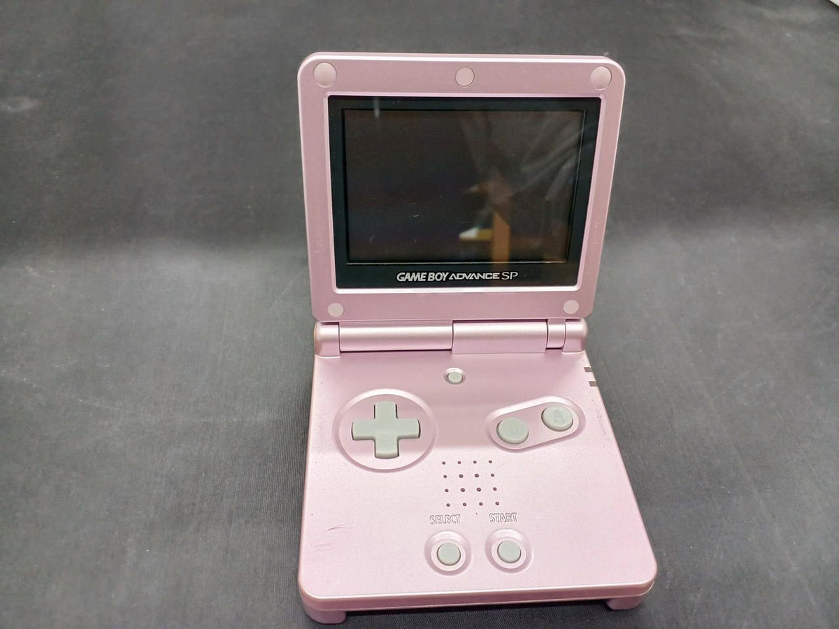 nintendo ags-001 handheld console front view