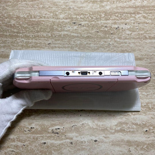 sony psp-3000 pink handheld console markings and labels