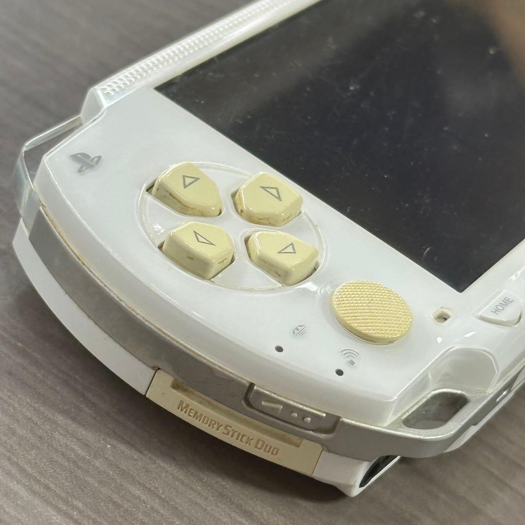 sony psp-1000 handheld console side view