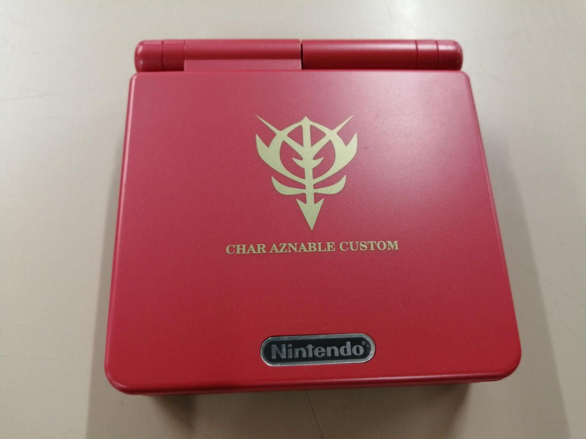 nintendo ags-001 handheld console front view