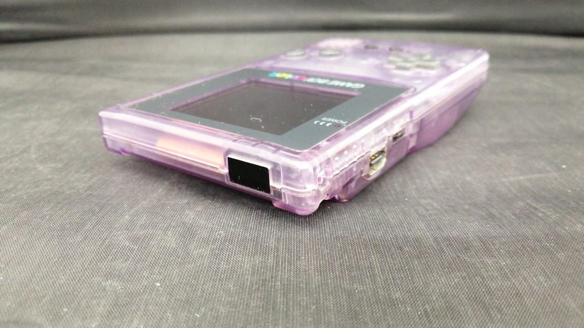 nintendo cgb-001 handheld console markings and labels