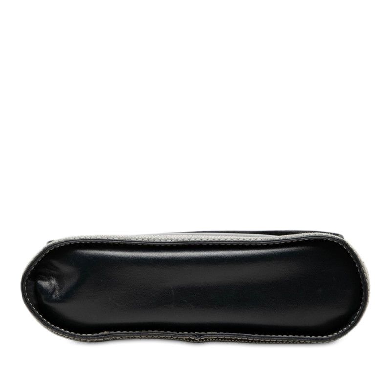 saint laurent navy shoulder bag rear view